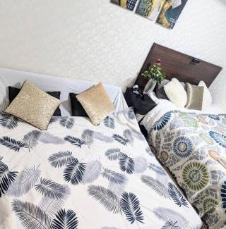 Itabashi Apartment | MIYAVI#302 3min walk Narimasu Station, 4 people, wide queen bed & sofa, Tokyo's largest Don Quijote