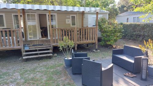 Saint-Julien-en-Born Other | Mobil home 8 personnes 3 chambres