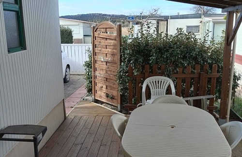 Les Ayguades House | Mobil Home en Bord de Plage sud de la France