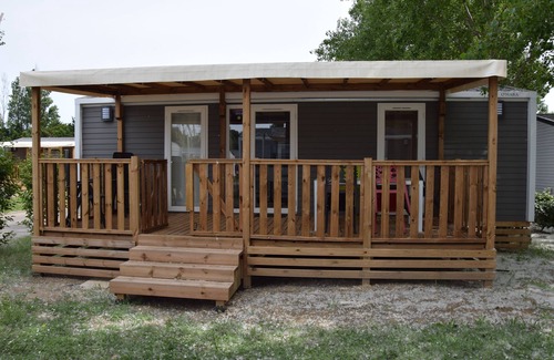 Vendres House | Mobil-Home Premium 5 persons 5 star campsite in Valras-Plage
