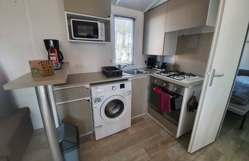 Saint-Julien-en-Born House | Mobile home 40 m²+veranda in the 3-star vacation park les Dunes de Contis 4 km from the beach