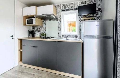 Parentis-en-Born House | Mobile Home 2 Rooms 2/4 Persons Air-conditioned + TV