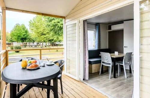 Parentis-en-Born House | Mobile Home 2 Rooms 2/4 Persons Air-conditioned + TV