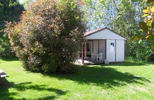 Urt House | Mobile Home, on campsite ***. Limit Basque Country / Landes