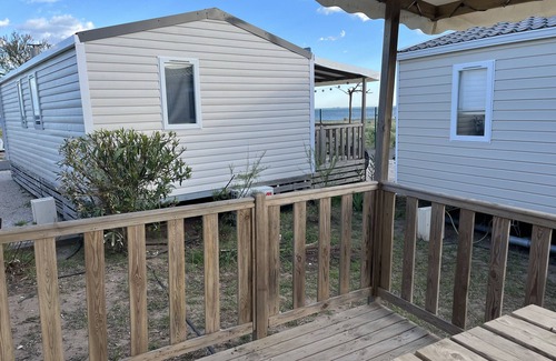Vias House | Mobile home rental at camping le Petit Mousse in Vias Plage