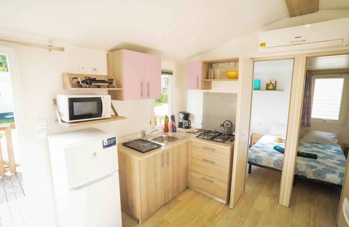 Caorle House | Mobilehome with air conditioning, terrace and pool