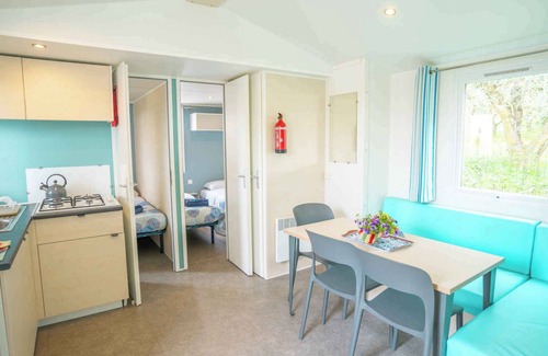 Caorle House | Mobilehome with air conditioning, terrace and pool