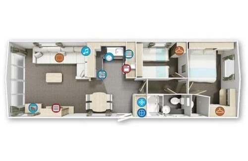 Mucheln Apartment | Mobilheim 3 Schwan