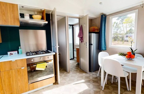 Claouey House | Mobilheim Essential 2 PS Signatur mit Klimaanlage 4 Personen