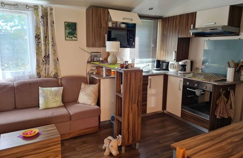 Lattes House | Mobilhome 3 bedrooms, vacation village Siblu 4 ⭐️ by the pond