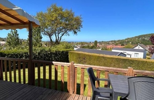 Houlgate House | Mobilhome Premium Sea View 3 bedrooms 2 bathrooms 6 persons Camping 5* France