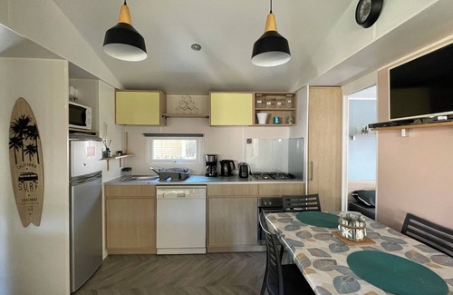 Les Mathes House | Mobilhome Trigano Samba 3 Bedrooms BA233 - La Palmyre Bonne Anse Plage