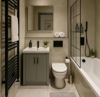 North Finchley Apartment | Modern 2-Bedroom Flat with Balcony in Central Location