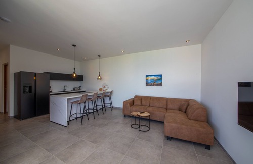 Cas Grandi Apartment | Modern 4 Persoons Appartement Blou