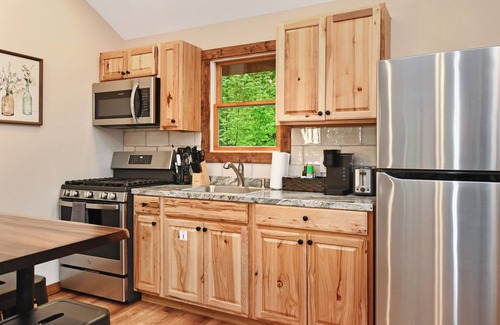 Lake George Cabin | Modern and Spacious Cabin w/Firepit - Walkable to Beach & Close to Town!