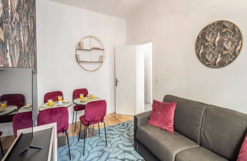 Belleville Apartment | Modern apartment - 1BR/4P - Parc de Belleville