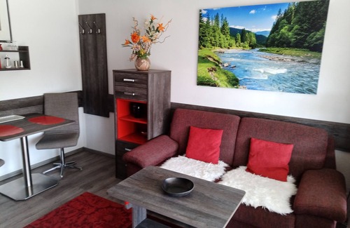 Bad Fuessing Apartment | Modern apartment; 2 min. to the leisure park and 5 min. to the Europatherme