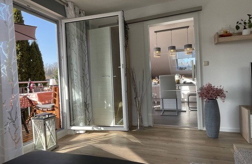Schauenstein Apartment | Modern apartment in Schauenstein with loggia and balcony *