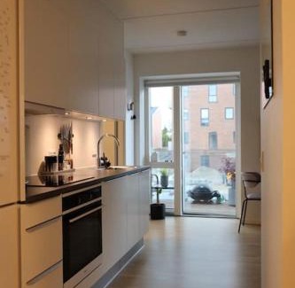 Vejlby Risskov Apartment | Modern apartment in Aarhus with free parking