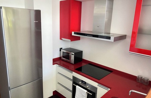Santiago de Vigo Apartment | Modern apartment steps from the port and historic center of Vigo.