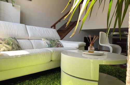 Santiago de Vigo Apartment | Modern apartment steps from the port and historic center of Vigo.