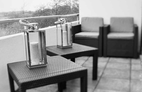 Borkum Apartment | Modern apartment with two separate bedrooms and balcony!