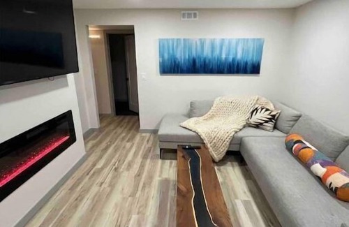 West Jordan House | Modern Basement Apartment w/Heated Tile Floors