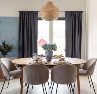 Bastad House | Modern Beachy Home with Terrace Charm First Floor