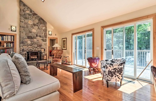 Mountain Dale Cabin | Modern Catskills Escape on 25 Acres w/Deck!