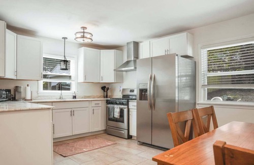 Brownsboro Zorn House | Modern Classic Home w/Fire Pit and Spacious Yard!