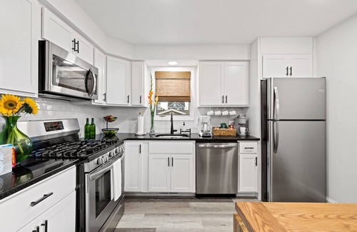 South Seaside Park Condo | Modern Coastal Style | Steps to Beach