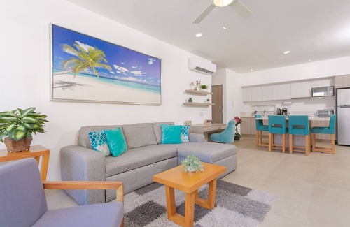 Zazil-ha Condo | MODERN condo 1BD at SOLEA, near 5th Ave. & MAMITAS beach