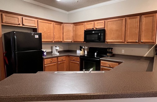 North Overton Condo | Modern Condo walking distance to Texas Tech w/full kitchen!