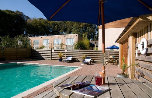 Falmouth Cottage | Modern Cottage with Shared Pool, Hot Tub & Sauna