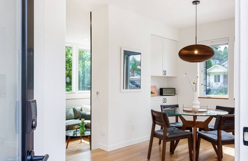 North Beacon Hill House | Modern, Curated + BuiltGrn Townhouse by LightRail