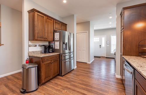 McHenry House | Modern Dog Friendly Escape w/Hot Tub & Fire Pit