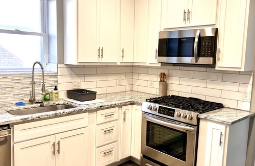 University City Apartment | Modern Duplex, Quiet, Safe, huge home office in desirable U City