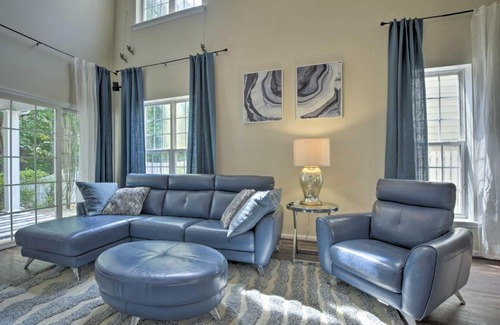 Durham House | Modern Durham Retreat with Private Yard and Patio