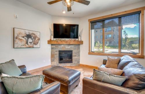 Fraser Apartment | Modern Elk Creek Condo with Hot Tub and Heated Floors