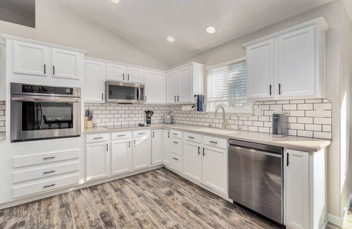 Caldwell House | Modern Farmhouse-Hot Tub, Fire Pit & Game Room