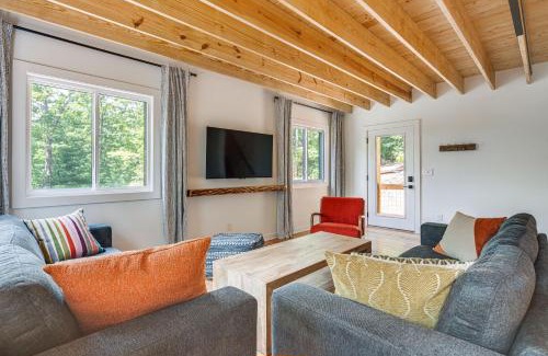 Hendersonville House | Modern Hikers Haven with DuPont State Forest Views!
