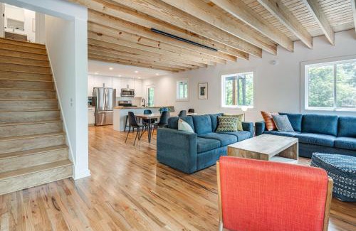 Hendersonville House | Modern Hikers Haven with DuPont State Forest Views!