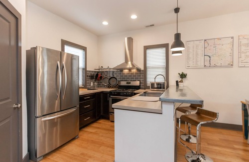 Kennedy King House | Modern Home in a prestigious downtown neighborhood