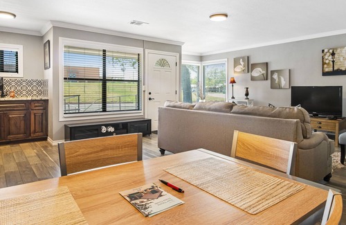 Llano House | Modern home in town with central AC, WiFi, & W/D - see the best of Hill Country