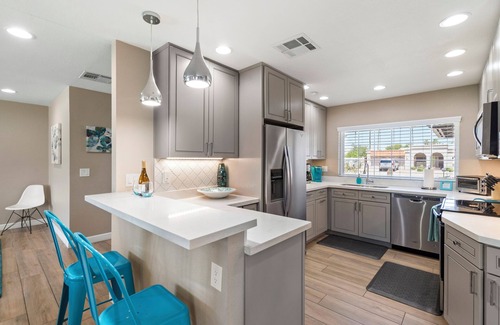Norma Estates House | Modern Home With Putting Green, L2 EV, Pool, Pet Friendly, Open Floorplan