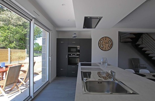 Sartilly-Baie-Bocage Cottage | Modern house with terrace and garden between Avranches and Granville