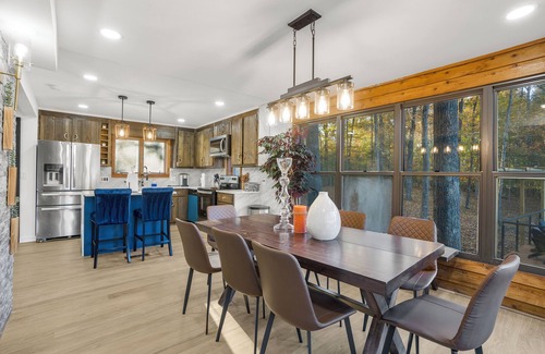 Nellysford House | Modern Lakeside Mountain Retreat With Cabin Charm