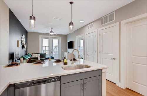 Fort Worth Apartment | Modern Lux 1 bedroom with Pool + Gym + Parking + Desk