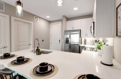 Fort Worth Apartment | Modern Lux 1 bedroom with Pool + Gym + Parking + Desk