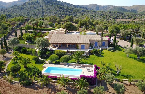 Arta Villa | Modern luxury finca with infinity pool, dream garden and panoramic views near Arta